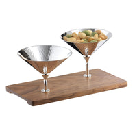 Martelé Snackbar 90g versilbert